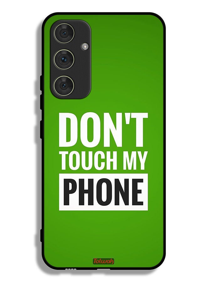 Tolwak Samsung Galaxy A54 5G Protective Case Cover Do Not Touch My Phone - Image 1