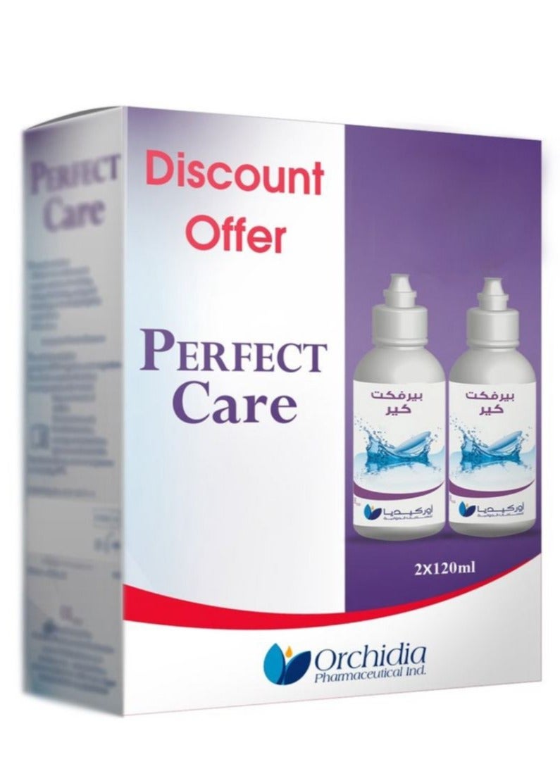 أوركيديا فارما بيرفكت كير محلول عدسات عبوة التوفير - Image 1