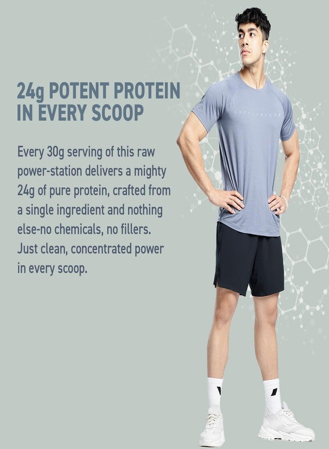 مسل بلايز MuscleBlaze 100% مركز بروتين مصل اللبن الخام النظيف، 1 كجم (2.2 رطل) - Image 5