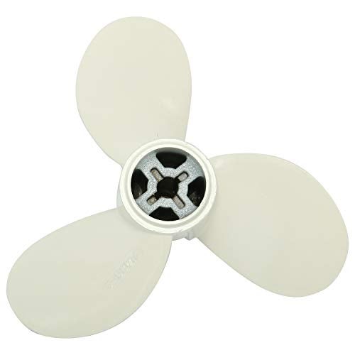 NovelBee Aluminum Alloy Boat Propeller 7 1/4X5-A for 2HP Yamaha Outboard Motors - Image 1