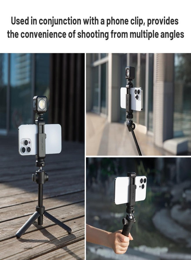 PGYTECH CapLock Extension Pole Mini Tripod with Phone Clip for DJI OSMO Action 5 Pro/4/3, Selfie Stick Rod for Gopro Hero/OSMO Pocket/Insta360, XiaoYi, Feiyu Action Cameras with 1/4"-20 Thread Adapter - Image 5