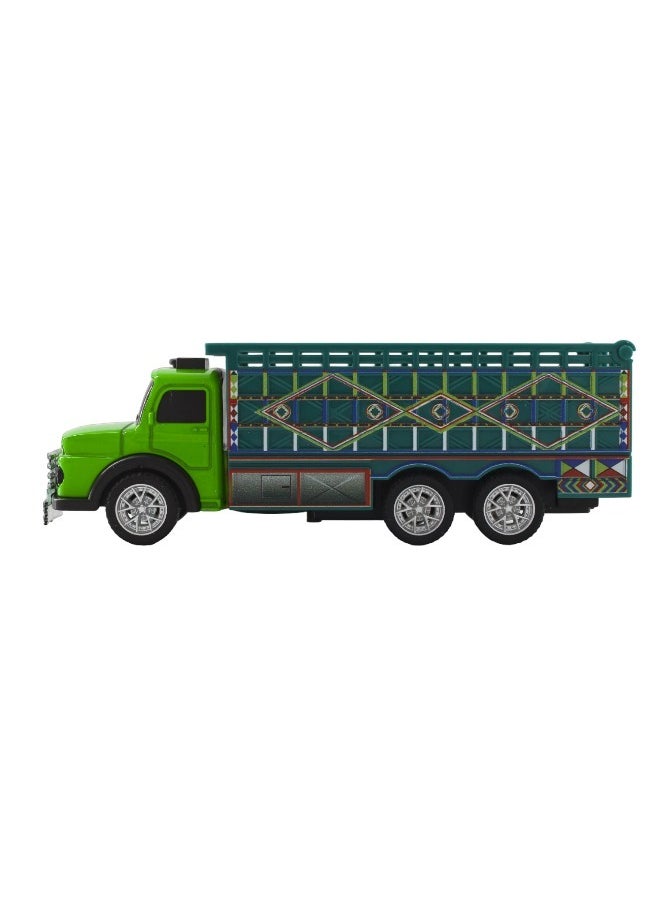 Toy Box - 1-Piece Truck Die Cast Vehicle Mini Pull Back Alloy Car Model Toy - Image 1