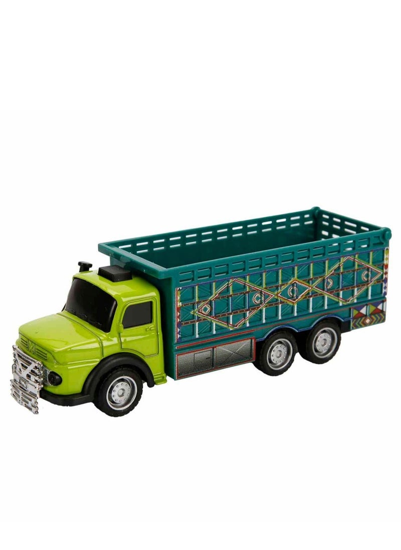 Toy Box - 1-Piece Truck Die Cast Vehicle Mini Pull Back Alloy Car Model Toy - Image 1