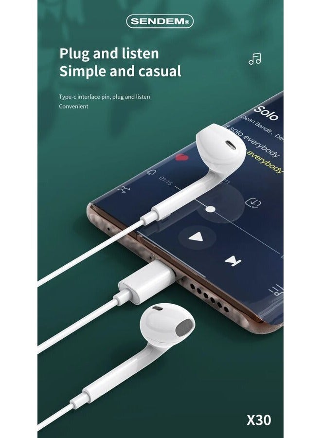 سيندم سماعة أذن ستيريو بصوت جهير إضافي من النوع C - Image 4