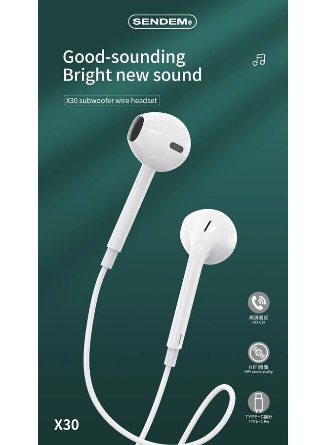 سيندم سماعة أذن ستيريو بصوت جهير إضافي من النوع C - Image 5