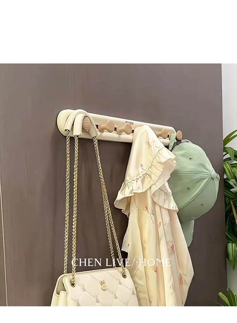 رف حائط مع تعليقات متعدد الاستخدامات بتصميم عصري يضيف لمسة أنيقة لديكور منزلك - Image 5