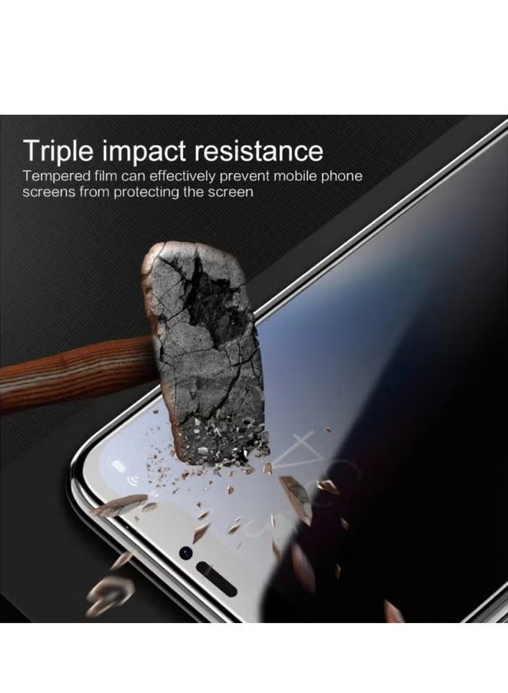 TIGER iPhone Tempered Glass 3 Pack Privacy Screen Protector Set For iPhone 13 Mini 5.42 Inch Anti-Spy Tempered-Glass, Scratch Resistant iPhone Glass Full-Coverage Glass (Privacy, iPhone 13 Mini) - Image 5
