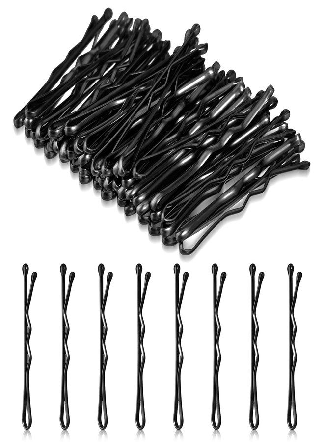 Tintoo 60 pcs Black Bobby Pins, Set of Hairpins with Box || Premium Hair Pins for Kids, Girls and Women, Great for All Hair Types (Medium) - Image 1