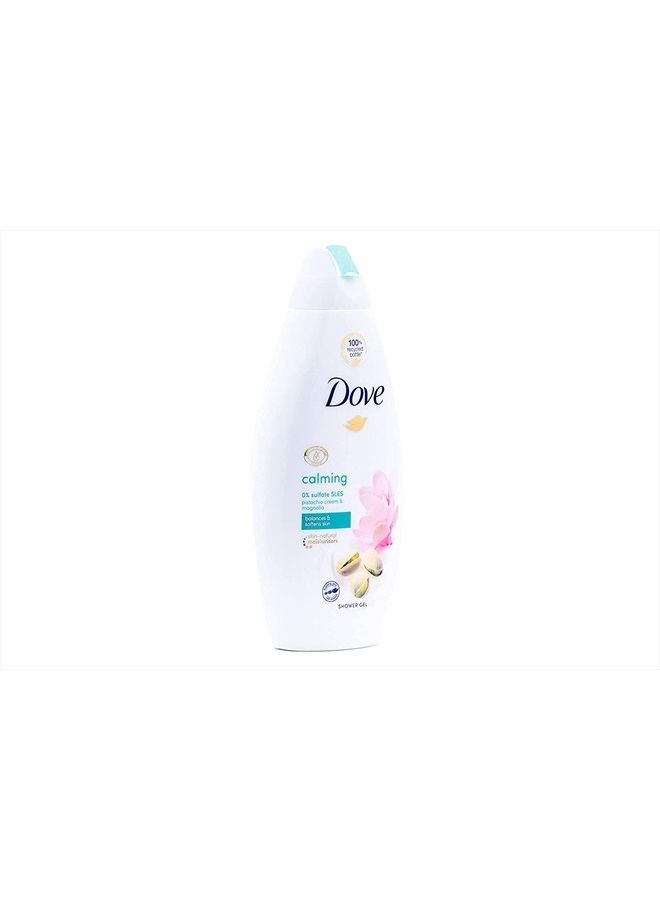Dove مجموعة متنوعة من غسول الجسم - زبدة الشيا، ترطيب عميق، كريم الفستق، حليب جوز الهند، تقشير لطيف وتوهج حريري، 16.9 أونصة لكل منها، الإصدار الدولي، 16.9 أونصة، 6 قطع (عبوة من قطعة واحدة) - Image 4