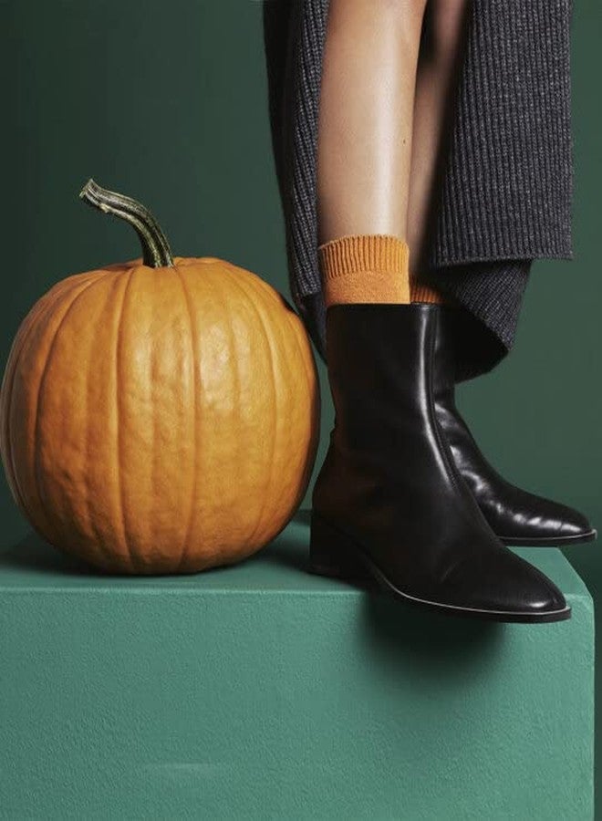 فلايك جوارب صوفية نسائية دافئة من فالك، مصنوعة من صوف ميرينو وفيسكوز وكشمير، بطول متوسط، جوارب خفيفة مناسبة للأحذية الطويلة، ملابس عصرية، زوج واحد - Image 3