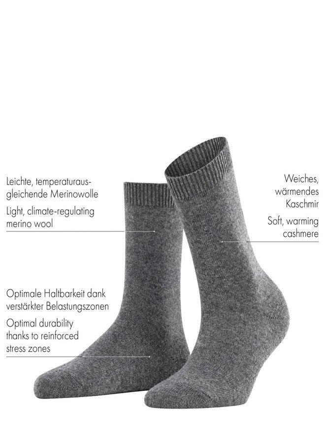 فلايك جوارب صوفية نسائية دافئة من فالك، مصنوعة من صوف ميرينو وفيسكوز وكشمير، بطول متوسط، جوارب خفيفة مناسبة للأحذية الطويلة، ملابس عصرية، زوج واحد - Image 2