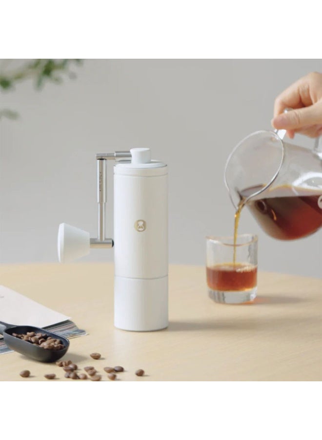 TIMEMORE Chestnut C5 Pro – White | Precision Manual Coffee Grinder - Image 5