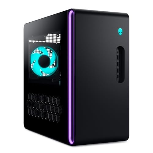 Alienware Aurora Gaming Desktop ACT1250 - Intel Core Ultra 7 265KF Processor, Liquid Cooled, NVIDIA GeForce RTX 5070, 32GB DDR5 RAM, 2TB SSD, 1000W Platinum Rated PSU, Windows 11 Home - Clear Panel - Image 1