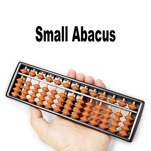 Black long Di fang Digital Standard Abacus-20 cm-Professional 13-Column Soroban Calculator (Functional and Educational Tool) - Image 2