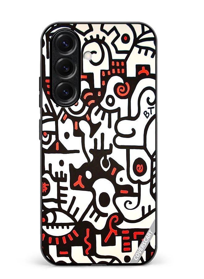 VR CREATIVE Protective Case Cover For Samsung Galaxy S25 Plus Bta Abstract Design Multicolour