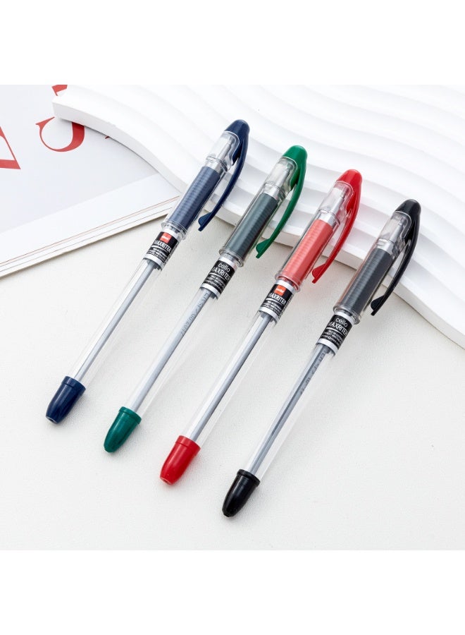 Cello 10 Ballpoint Pens, Multicolor Set, Smooth Writing, for Office School Daily Use, with Jumbo Refill, Ideal Gift for Students & Professionals (GREEN) - Image 5