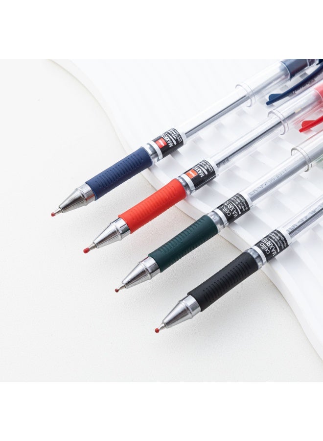 Cello 10 Ballpoint Pens, Multicolor Set, Smooth Writing, for Office School Daily Use, with Jumbo Refill, Ideal Gift for Students & Professionals (GREEN) - Image 3