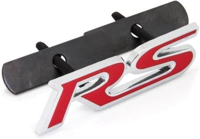 Akexermu Grille Rs with Decal Rs Emblem Badge 3D Logo Allloy for Camaro Gm Series Red - Image 2
