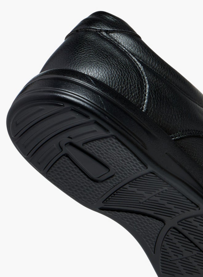 LBL by Shoexpress Textured Lace-Up Derby Shoes - Image 5