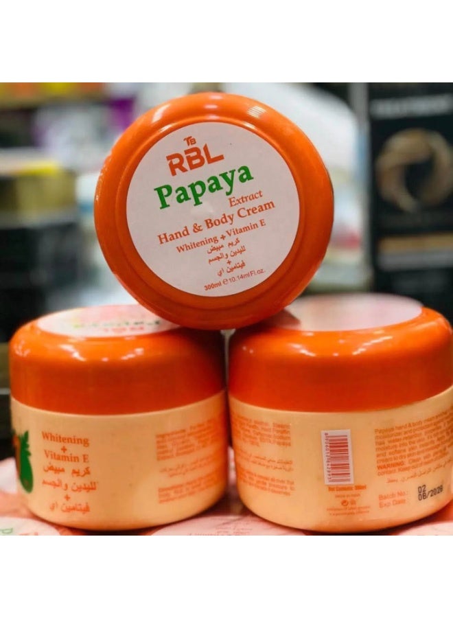 BMX Original Papaya Moisturizing Cream ❤️ Moisturizer for face, hands, and body 250ml - Image 2