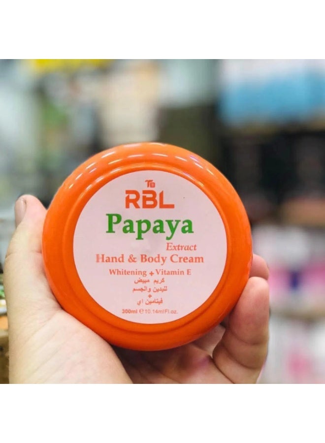 BMX Original Papaya Moisturizing Cream ❤️ Moisturizer for face, hands, and body 250ml - Image 4