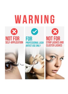 Stacy Lash Extra Strong Eyelash Extension Glue Stacy Lash (0.17fl.oz / 5ml) / 0.5-1 Sec Dry/Retention – 8 Weeks/Black Adhesive/Professional Supplies  - Image 2