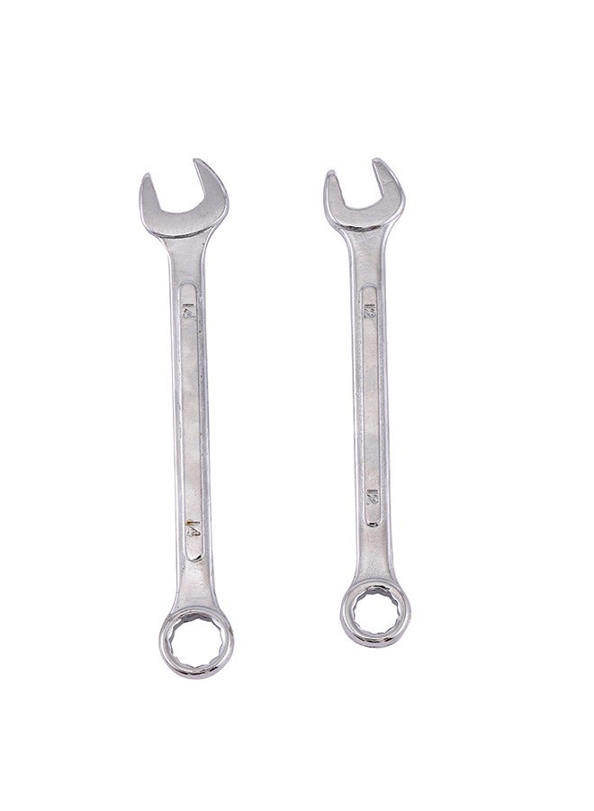 BMB tools Combinated Wrench Set 2 Piece - 12\14 inch - Image 1