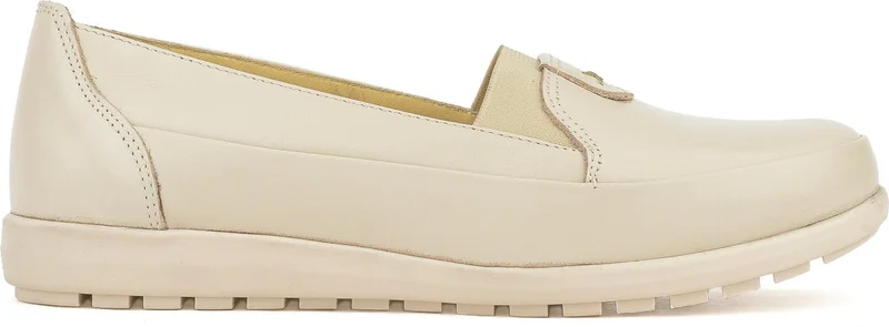 Ziya Ziya, Women's Genuine Leather Casual Shoes 1411022Z7341 Beige