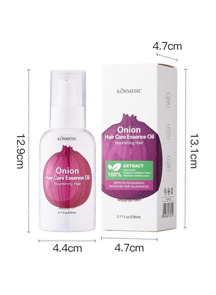 Kormesic زيت جوهر الشعر البصل 80 مل-تقوية وتغذية - Image 1