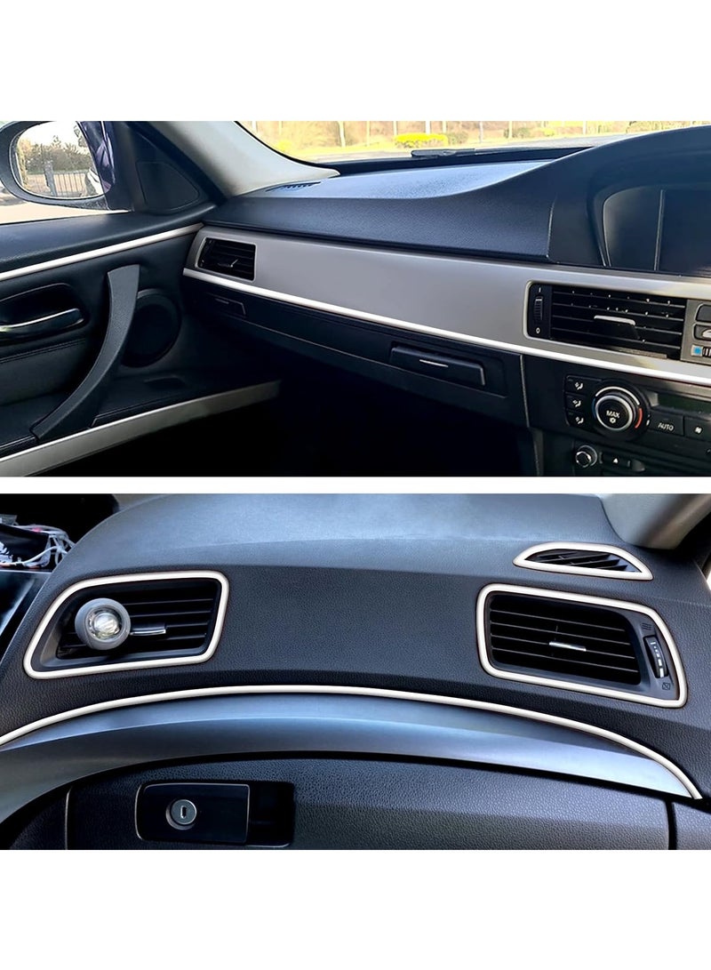 Generic Car Interior Trim Strips - 6m Universal Car Gap Fillers Automobile Moulding Line Decorative Accessories DIY Flexible Strip Garnish Accessory  - Image 2