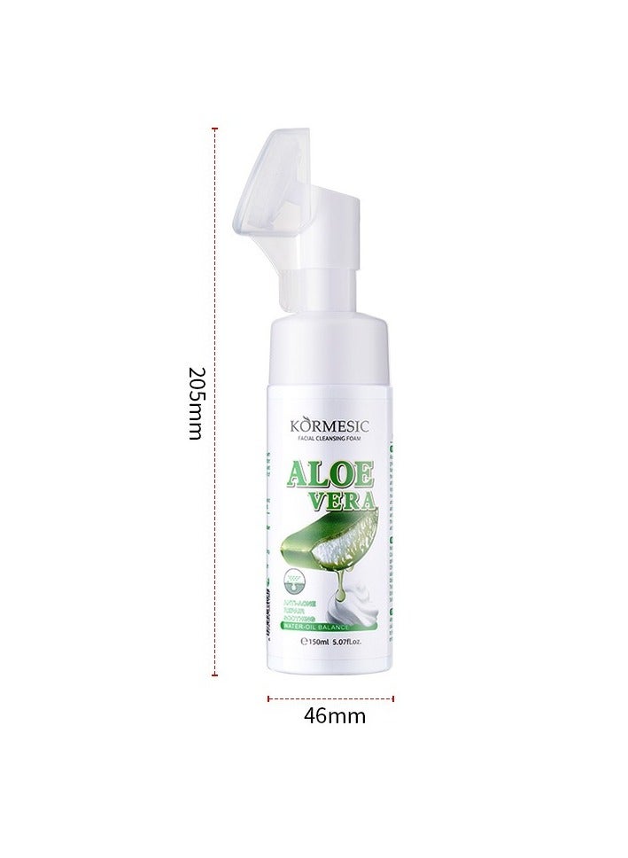 Kormesic Aloe Vera Cleansing Mousse - Soothing Hydration & Gentle Cleansing 150ml - Image 1