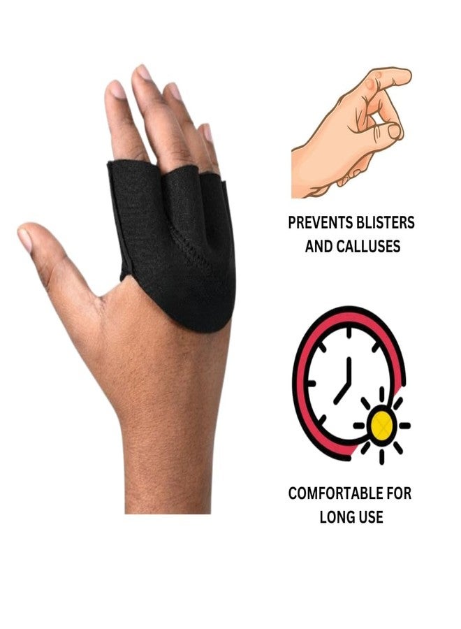 Troft Finger Cut Cricket Gloves, Durable, Lightweight, Multi-Use for Fielding, Training, Catching, Wicket-Keeping Inners, Batting Inners, Pack of 1 - Image 2