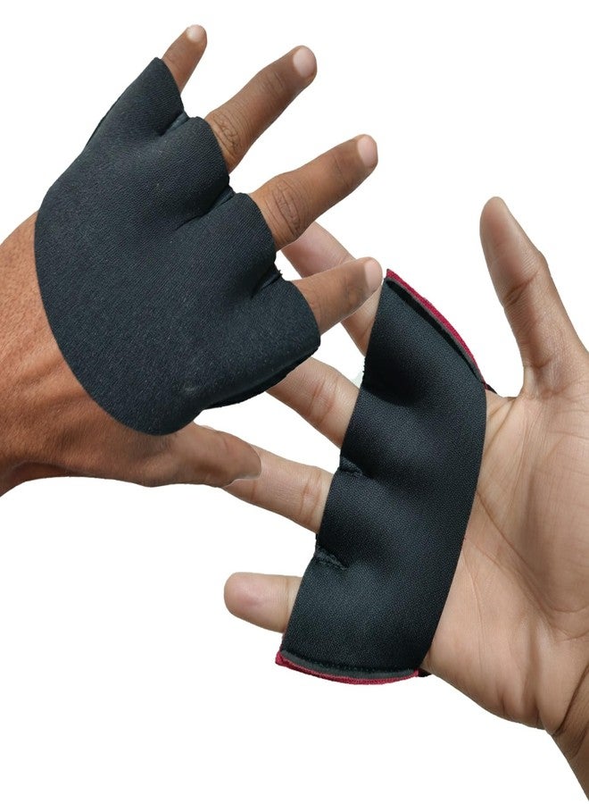 Troft Finger Cut Cricket Gloves, Durable, Lightweight, Multi-Use for Fielding, Training, Catching, Wicket-Keeping Inners, Batting Inners, Pack of 1 - Image 5
