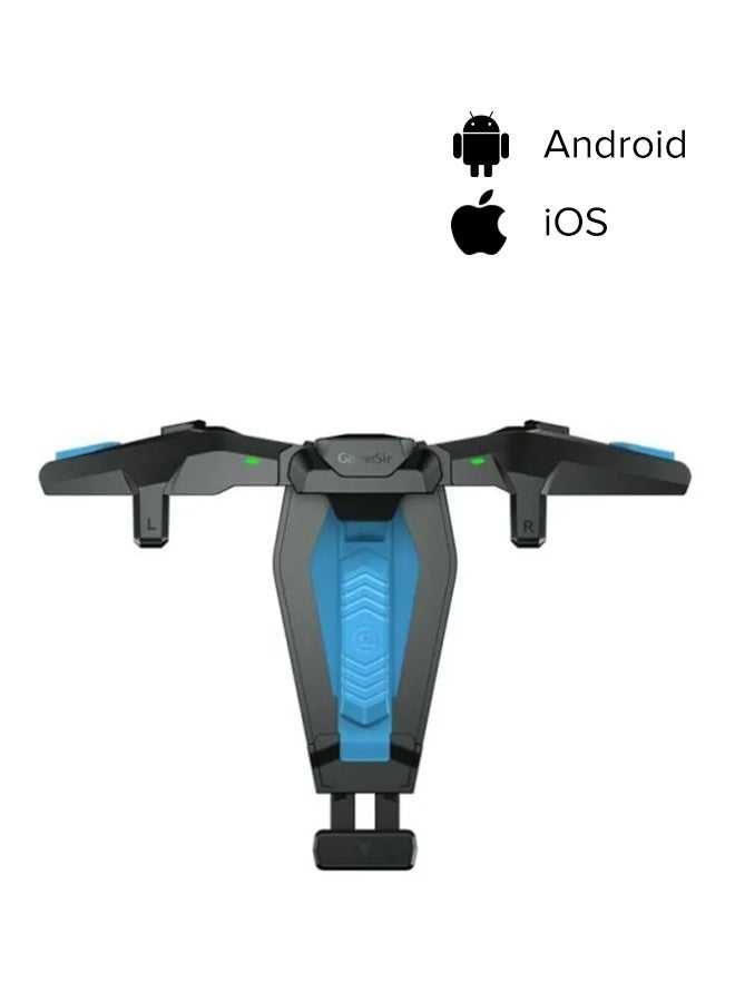 ELTRAZONE F4 Falcon Mobile Gaming Controller – Wireless Bluetooth Gamepad for iOS & Android, Ergonomic Design, Adjustable Triggers, Turbo Modes, Perfect for PUBG, Call of Duty, Free Fire, and More, Portable, Easy Setup, and Enhanced Precision for Mobile Gamers - Image 2