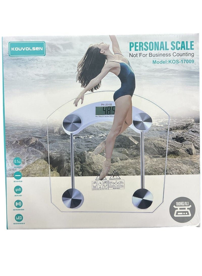 kouvolsen Digital Thick Glass Weight Scale KOS-17009 - Image 1
