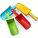 Dilabnba Big 9 inch Beach Sand Shovels Toys for Kids Adults 9 Solid Sand Scoop Spade for Toddlers Baby Heavy Duty Toddler Garden Tools Sandbox Kit for Gardening Shoveling Digging Summer Fun4PCS - Image 2