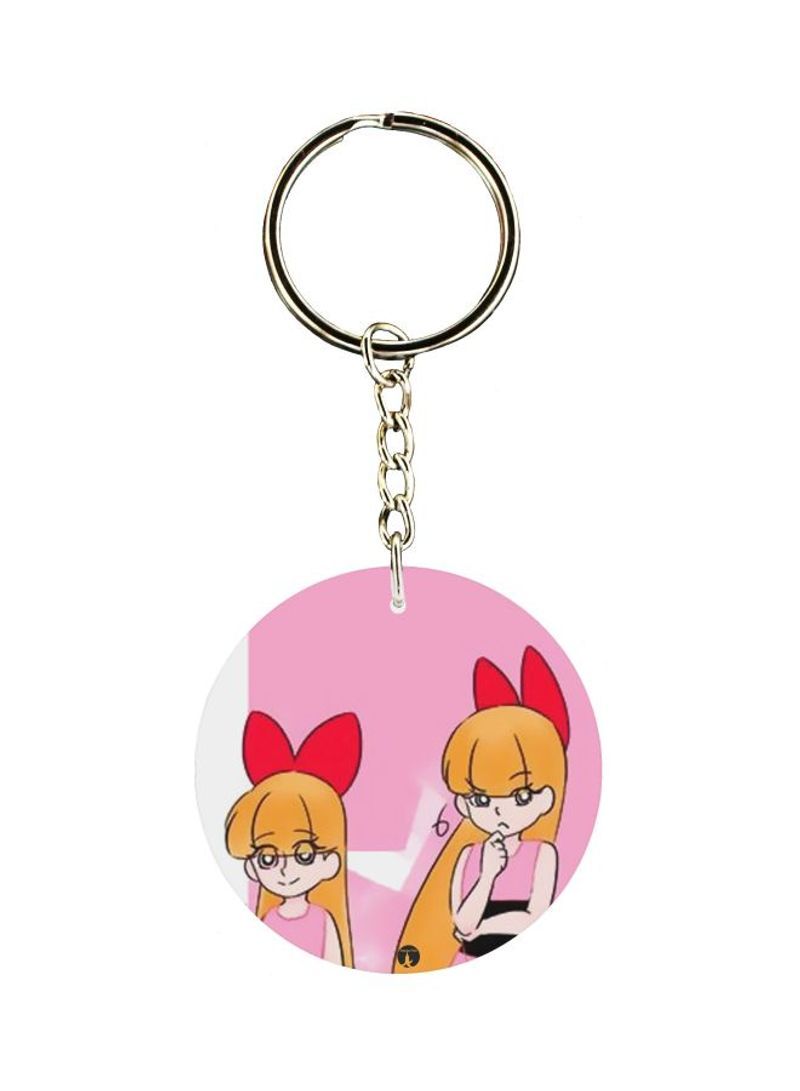 RKN Girl Printed Keychain