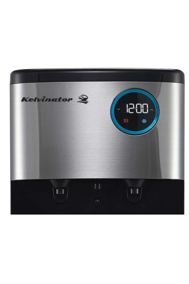 كلفينيتور كلفنيتور مبرد مياه يعمل بل لمس شاشة ديجيتال تعرض درجة الحرارة و الساعة قرورة من اسفل YL1834S - Image 4