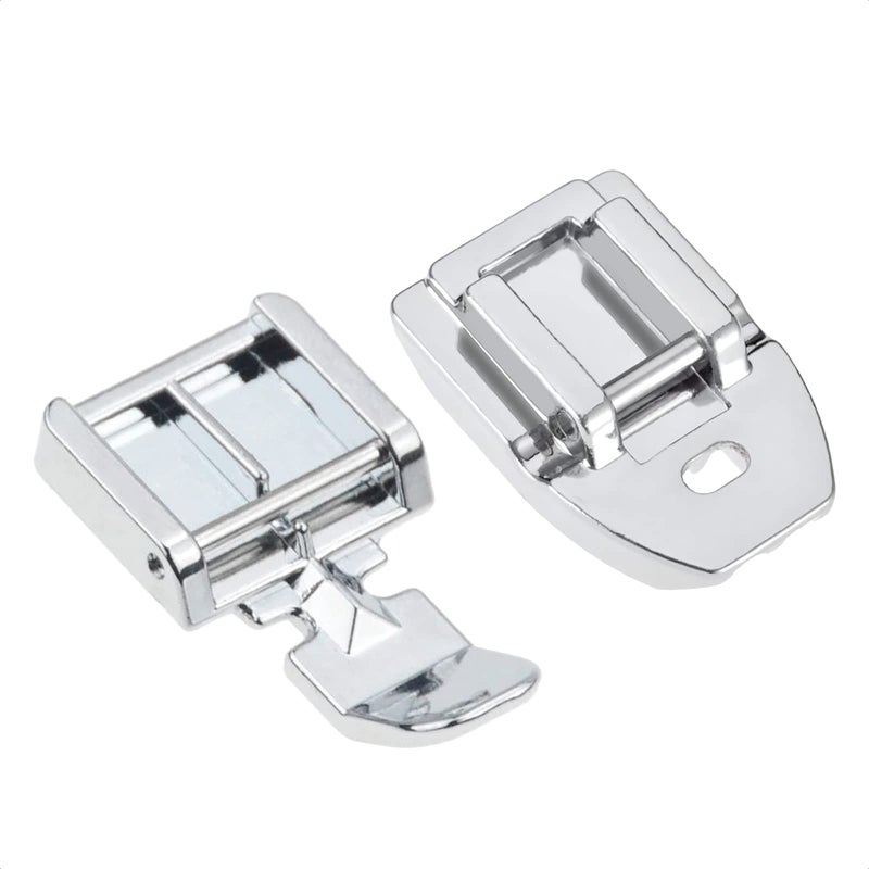 TISEKER Zipper Foot and Invisible Zipper Foot for All Low Shank Snap-On Singer, Brother, Babylock, Euro-Pro, Janome, Kenmore, White, Juki, New Home, Simplicity, Necchi and Elna Sewing Machines - Image 1