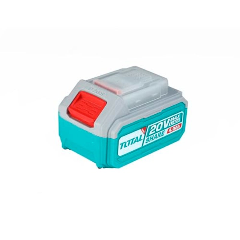 20V Lithium-Ion 4.0Ah Battery Pack with LED Indicator Compatible with P20S Tools Universal 20V Battery for Multiple Tools For Home and Workshop Use Black - Image 1