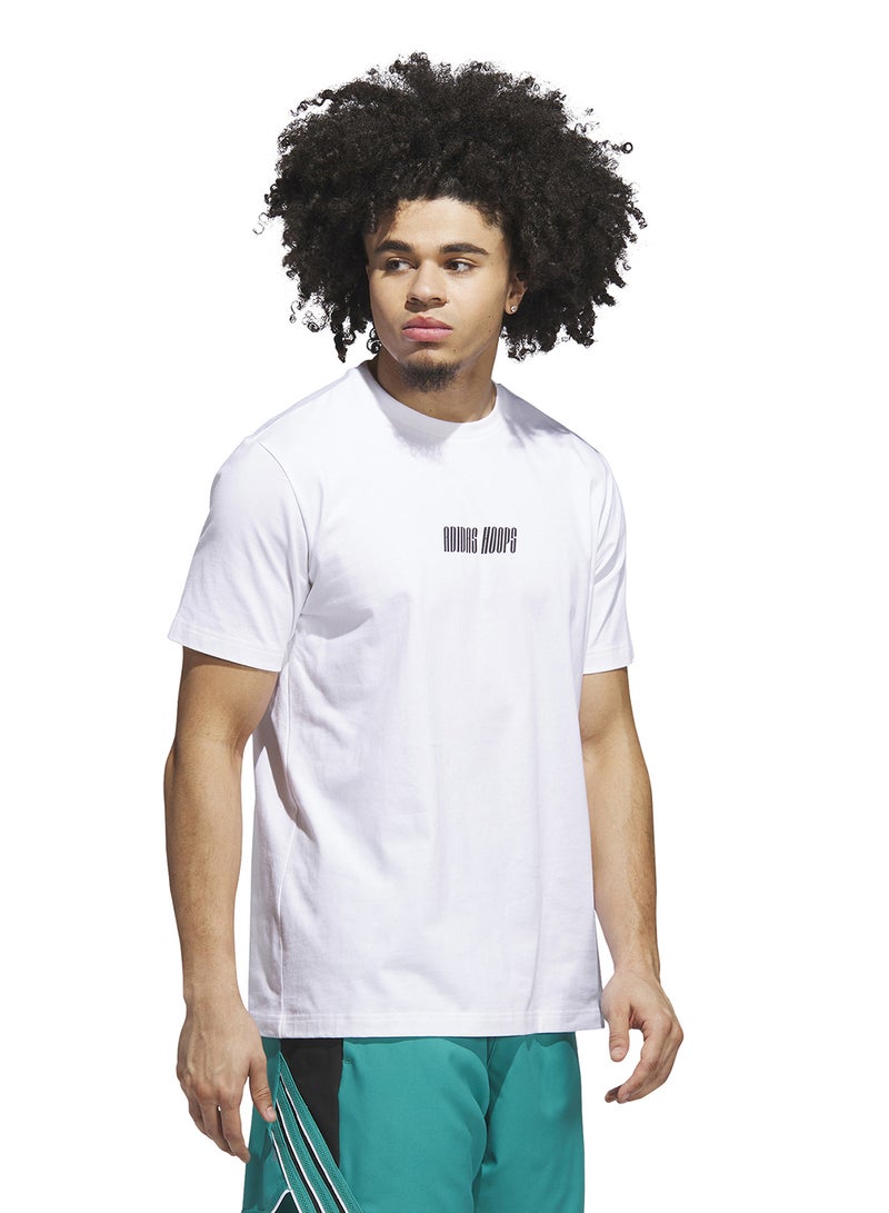 Adidas Hoops Graphic T-Shirt  - Image 5