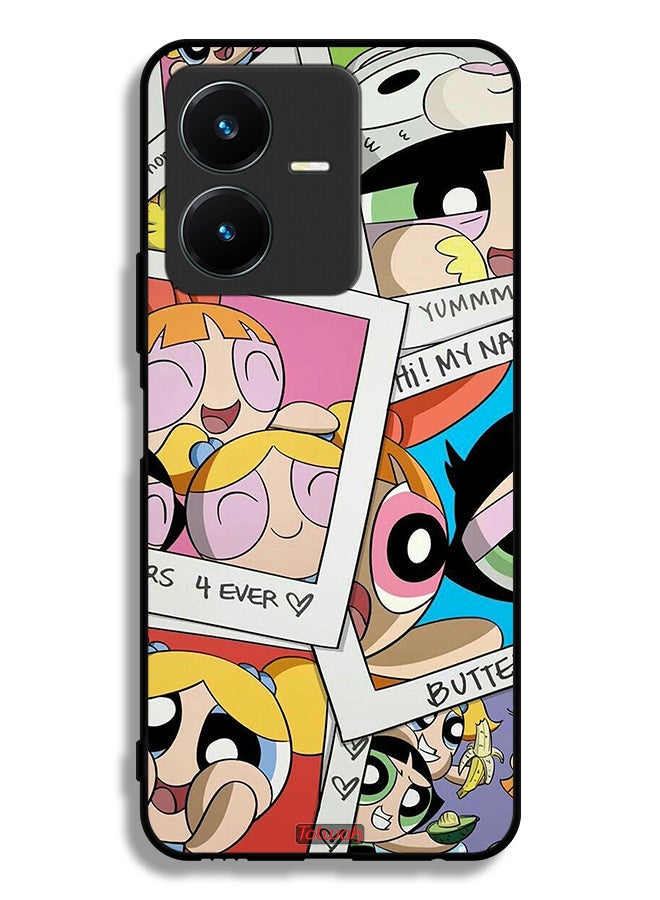 Tolwak Vivo Y22 Protective Case Cover Sisters Forever - Image 1