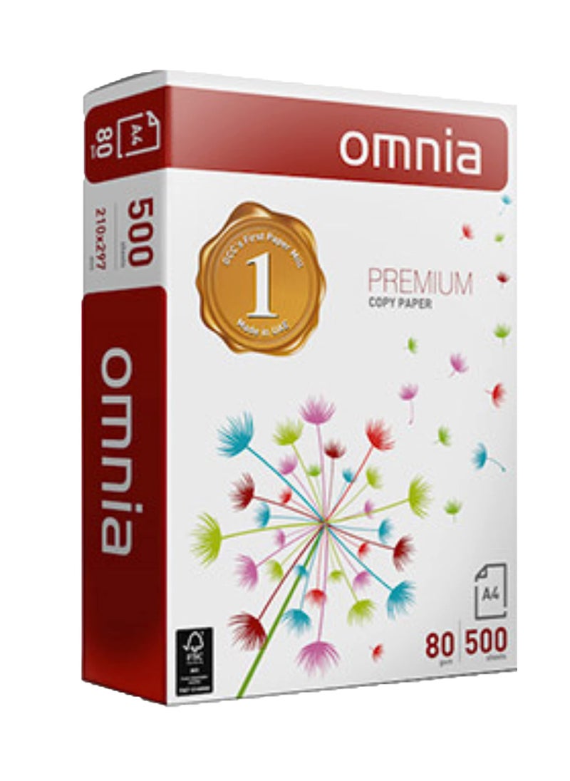 OMNIA - Omnia printing paper, A4, 80 grams pack of 1 - Image 1