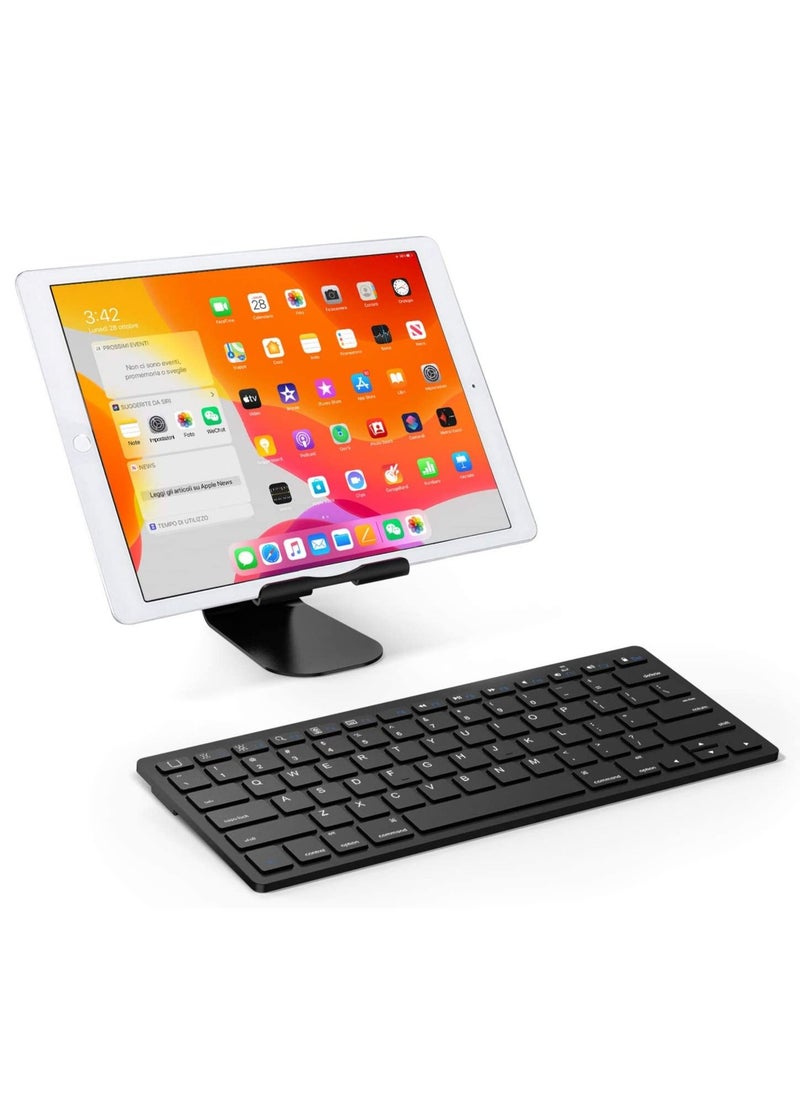Generic 2.4G Wireless Keyboard Ultra Slim and Compact Keyboard with Media for Computer Desktop PC Laptop Surface Smart TV and Windows 11 /10 /8 /7 Black  - Image 4