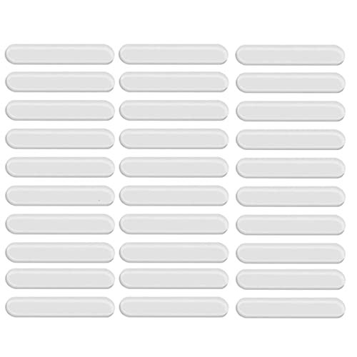 ONICORN Silica Gel Cabinet Door Bumpers, Table Top Anti Slip Pads, Self-Adhesive Backing Furniture Bumper For Noise Dampening Bumper Pads For Drawers, Furnitures Protection (Pack Of 30) - Image 1