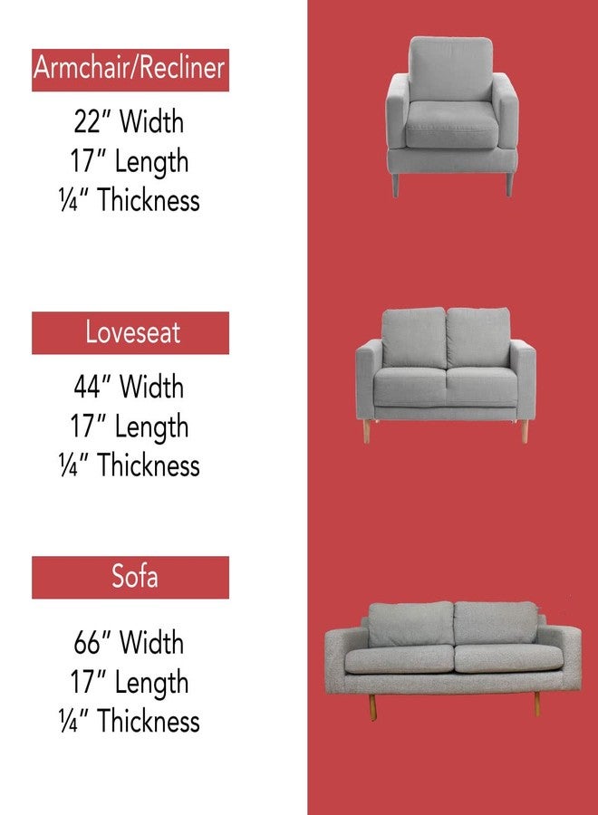 LAMINET Deluxe Extra Thick Sagging Furniture Cushion Support Insert| Seat Saver| New and Improved| Extend The Life of Your Sofa| 60% Thicker - Sofa - 17" L x 66" W - Image 4