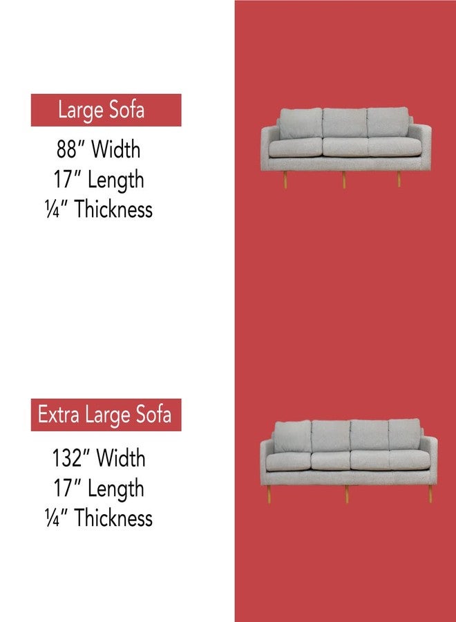 LAMINET Deluxe Extra Thick Sagging Furniture Cushion Support Insert| Seat Saver| New and Improved| Extend The Life of Your Sofa| 60% Thicker - Sofa - 17" L x 66" W - Image 5