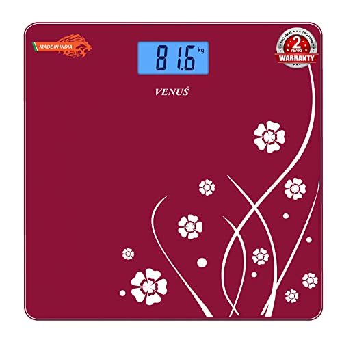 Venus (India) Electronic Digital Personal Bathroom Weight Machine for Body Weight upto 180 kg Weighing Scale with 24 Months Warranty - Image 5