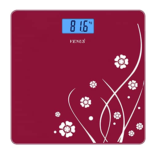 Venus (India) Electronic Digital Personal Bathroom Weight Machine for Body Weight upto 180 kg Weighing Scale with 24 Months Warranty - Image 1