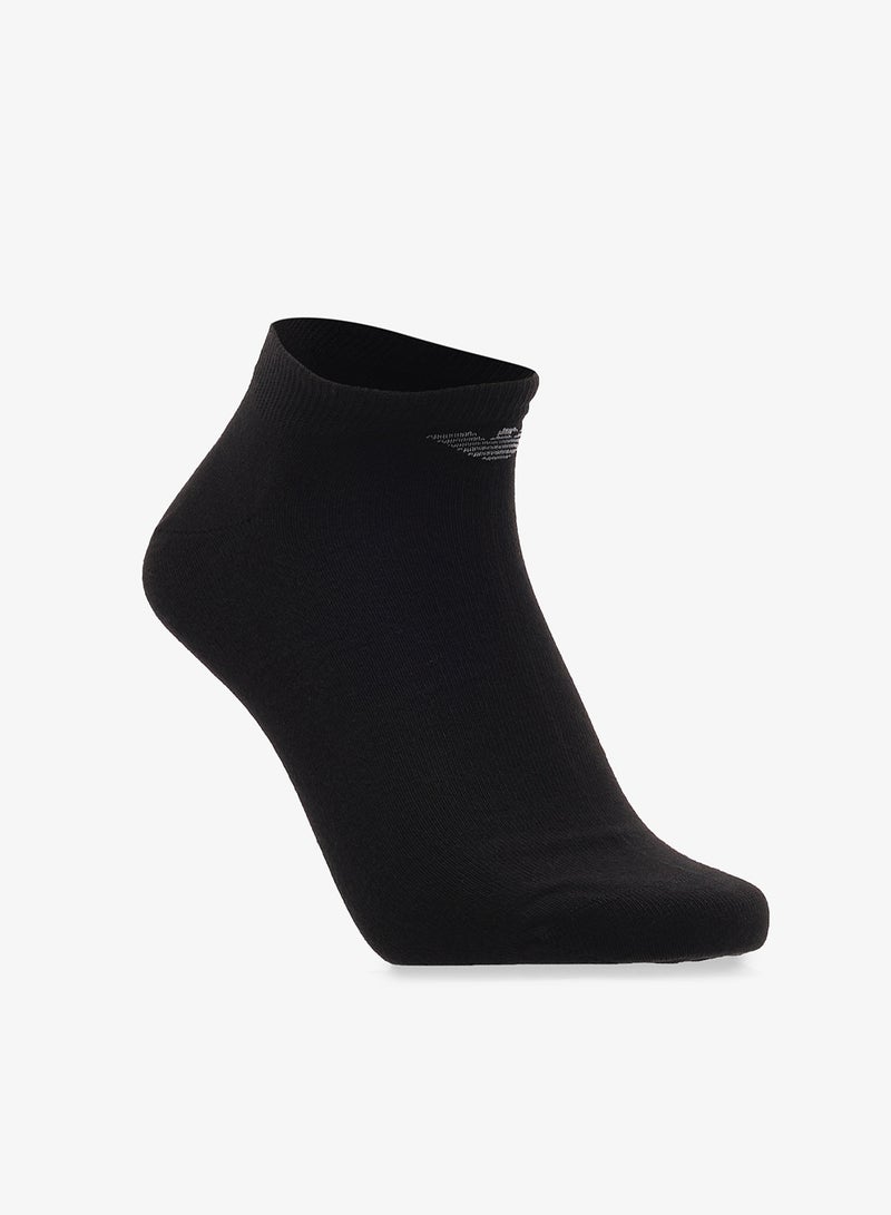 EMPORIO ARMANI 3 Pack Of Logo Ankle Socks - Image 2